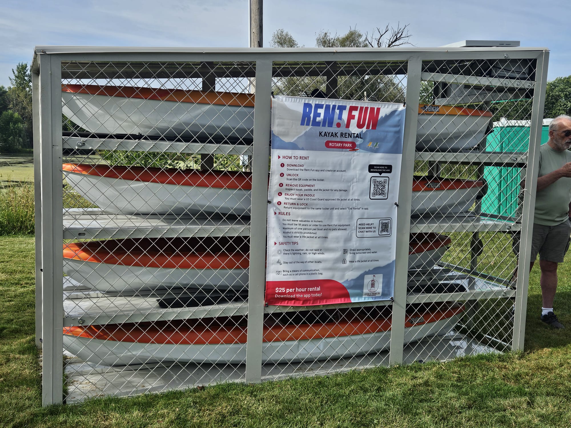 Kayak Rental, Columbus, WI